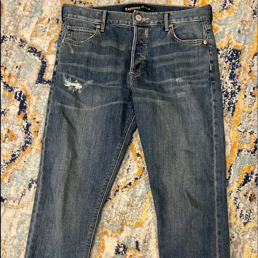 Express High Waisted Jeans